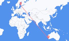 Flights from Busselton, Australia to Turku, Finland