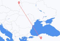 Flug frá Ankara, Tyrklandi til Lublin, Póllandi