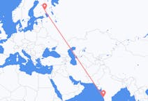 Flights from Goa, India to Joensuu, Finland