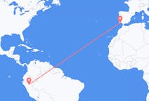 Flyreiser fra Tarapoto, Peru til Faro, Portugal