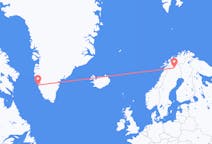 Flights from Kiruna, Sweden to Nuuk, Greenland