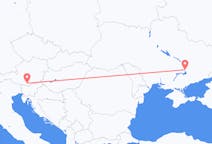 出发地 乌克兰扎波罗热目的地 奥地利克拉根福的航班