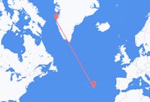 Flyg från Ponta Delgada, Portugal till Sisimiut, Grönland