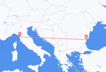 Flyg från Pisa till Varna