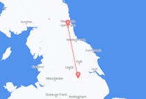Flights from Doncaster, the United Kingdom to Newcastle upon Tyne, the United Kingdom