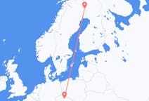 Flights from Pajala, Sweden to Pardubice, Czechia
