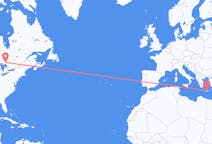 Flights from Greater Sudbury, Canada to Heraklion, Greece