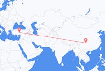 Flyreiser fra Luzhou, Kina til Nevsehir, Tyrkia
