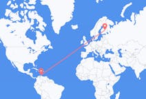 Flights from Aruba to Kuopio