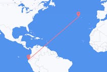 Flights from Tumbes, Peru to Pico Island, Portugal