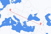 出发地 土耳其出发地 舍爾納克目的地 德国斯图加特的航班
