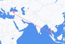Flights from Krabi, Thailand to Nevşehir, Turkey