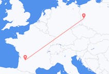 Flights from Bergerac, France to Zielona Góra, Poland