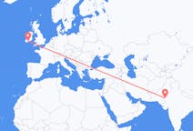 出发地 印度出发地 杰伊瑟尔梅尔目的地 爱尔兰科克的航班