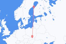 Flyreiser fra Poprad, Slovakia til Vasa, Finland