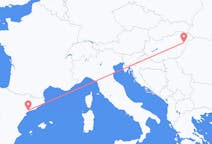 Flights from Debrecen to Reus