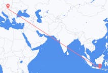 印度尼西亚出发地 外圆湾飞往印度尼西亚目的地 布达佩斯的航班