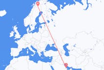 Flyrejser fra Bahrain Island til Kiruna