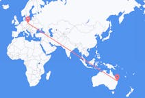 Flights from Brisbane, Australia to Zielona Góra, Poland