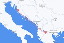 Vols depuis la ville de Zadar vers la ville de Kastoria