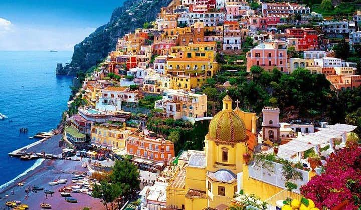 Amalfi Caost에서 나폴리 지역으로 이동