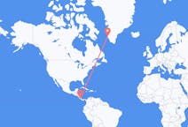 Flyreiser fra San José, Costa Rica til Nuuk, Grønland
