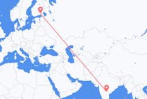 出发地 印度出发地 海得拉巴 (巴基斯坦)目的地 芬兰拉彭兰塔的航班