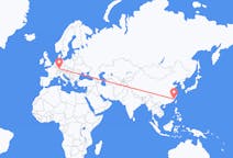Flyg från Fuzhou, Kina till Stuttgart, Tyskland