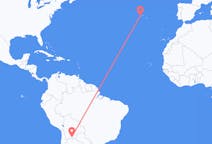 Flights from Tarija, Bolivia to Horta, Azores, Portugal