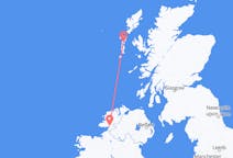 Flights from Benbecula, the United Kingdom to Donegal, Ireland