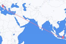 Flüge von Praya, Lombok, Indonesien nach Neapel, Italien