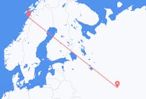 Fly fra Uljanovsk til Bodø