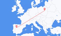 Flüge von Salamanca, nach Warschau