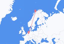 Flyreiser fra Andselv, Norge til Düsseldorf, Tyskland