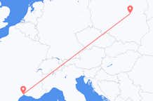 Flights from Montpellier to Warsaw