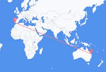 Flyreiser fra Hervey Bay, Australia til Faro, Portugal