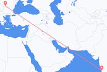 Flights from Goa, India to Craiova, Romania