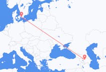 Vols de Gandja, Azerbaïdjan vers Malmö, Suède