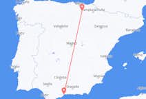 Loty z Vitoria, Hiszpania do Malagi, Hiszpania