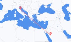 Flights from Al-`Ula, Saudi Arabia to Ancona, Italy