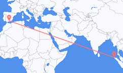 Flyg från Banda Aceh, Indonesien till Granada, Nicaragua, Spanien