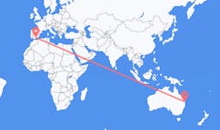澳大利亚出发地 阳光海岸地区飞往澳大利亚目的地 格拉纳达的航班
