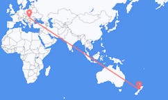 Flights from Nelson, New Zealand to Oradea, Romania