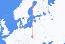 Flyg från Košice, Slovakien till Vasa, Finland