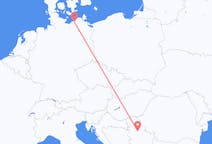 Flug frá Rostock til Belgrad