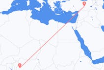 Flyreiser fra Ilorin, Nigeria til Elazig, Tyrkia
