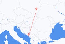 Flyg från Tivat, Montenegro till Rzeszów, Polen