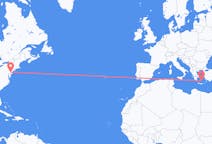 Flights from North Philadelphia to Santorini