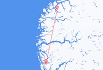 Flights from Bergen to Volda