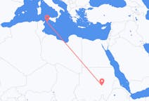 Flights from Khartoum, Sudan to Pantelleria, Italy